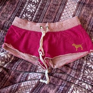 VS PINK LOUNGE SHORTS
